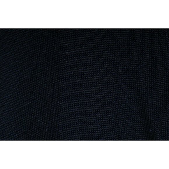 Chloe Black V Neck Wool Double Breasted Gold Button Jumpsuit Romper XS - Picture 8 of 12